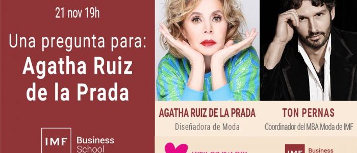 Una pregunta para: Agatha Ruiz de la Prada | IMF 